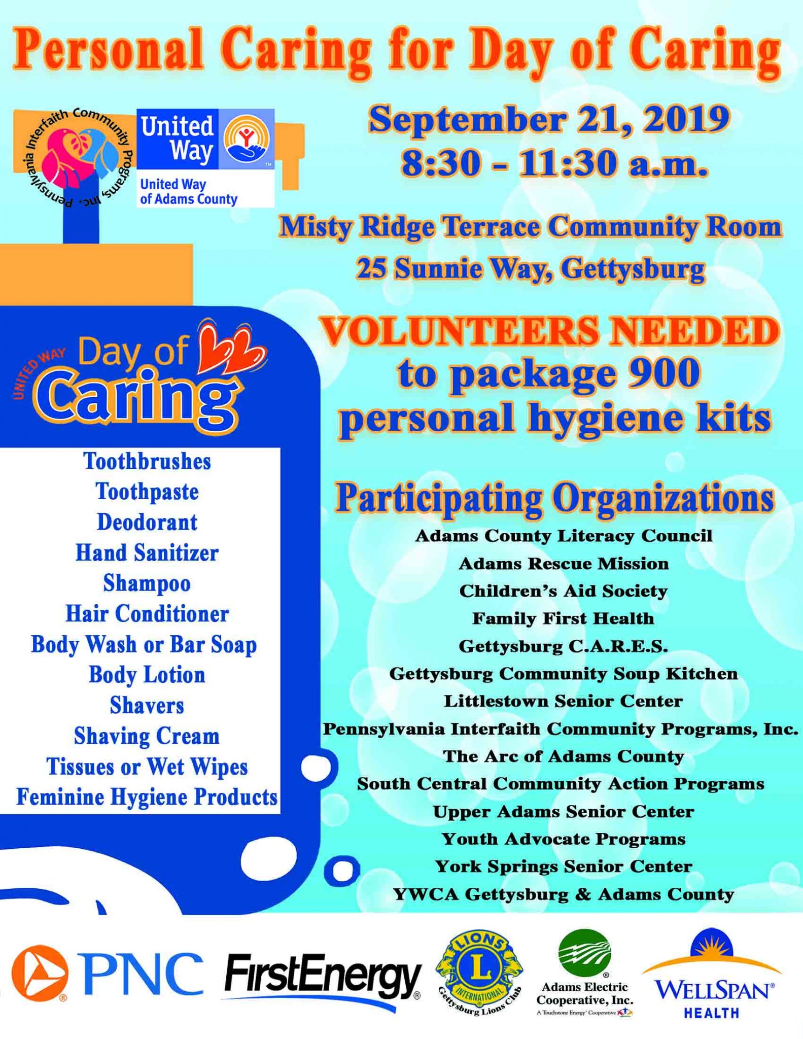 Day of Caring – United Way of Adams County